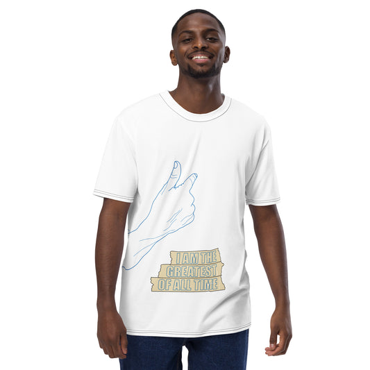 Men’s ‘I AM THE GREATEST OF ALL TIME’ T-Shirt - White